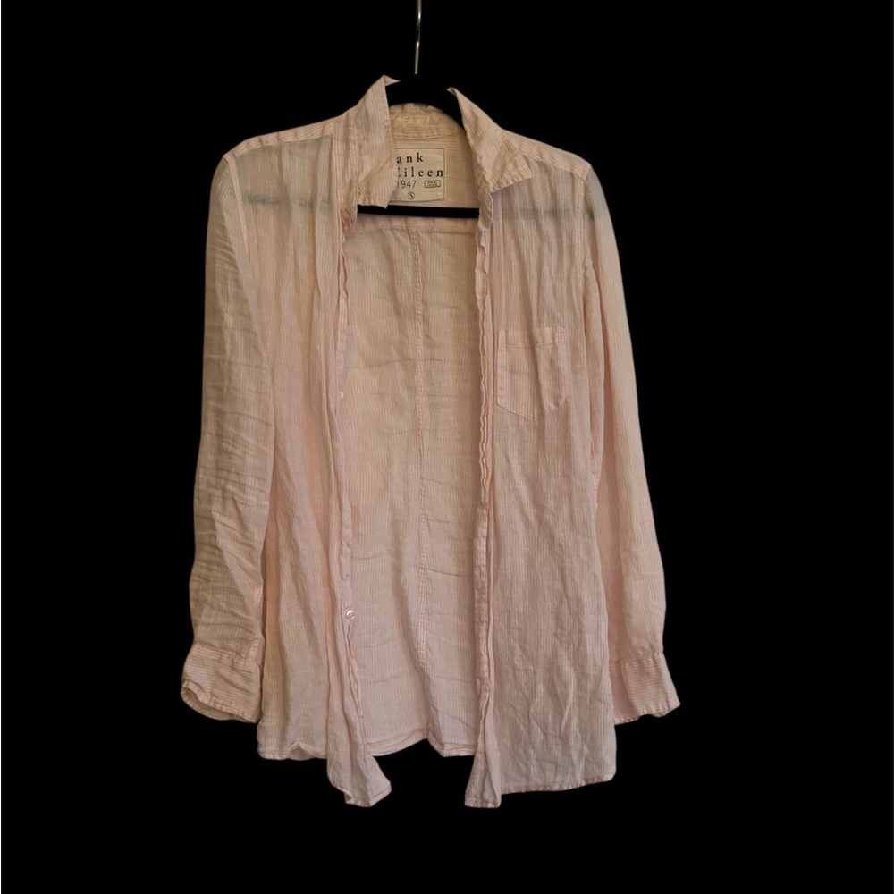 Frank & Eileen Light Pink Button-Up Shirt